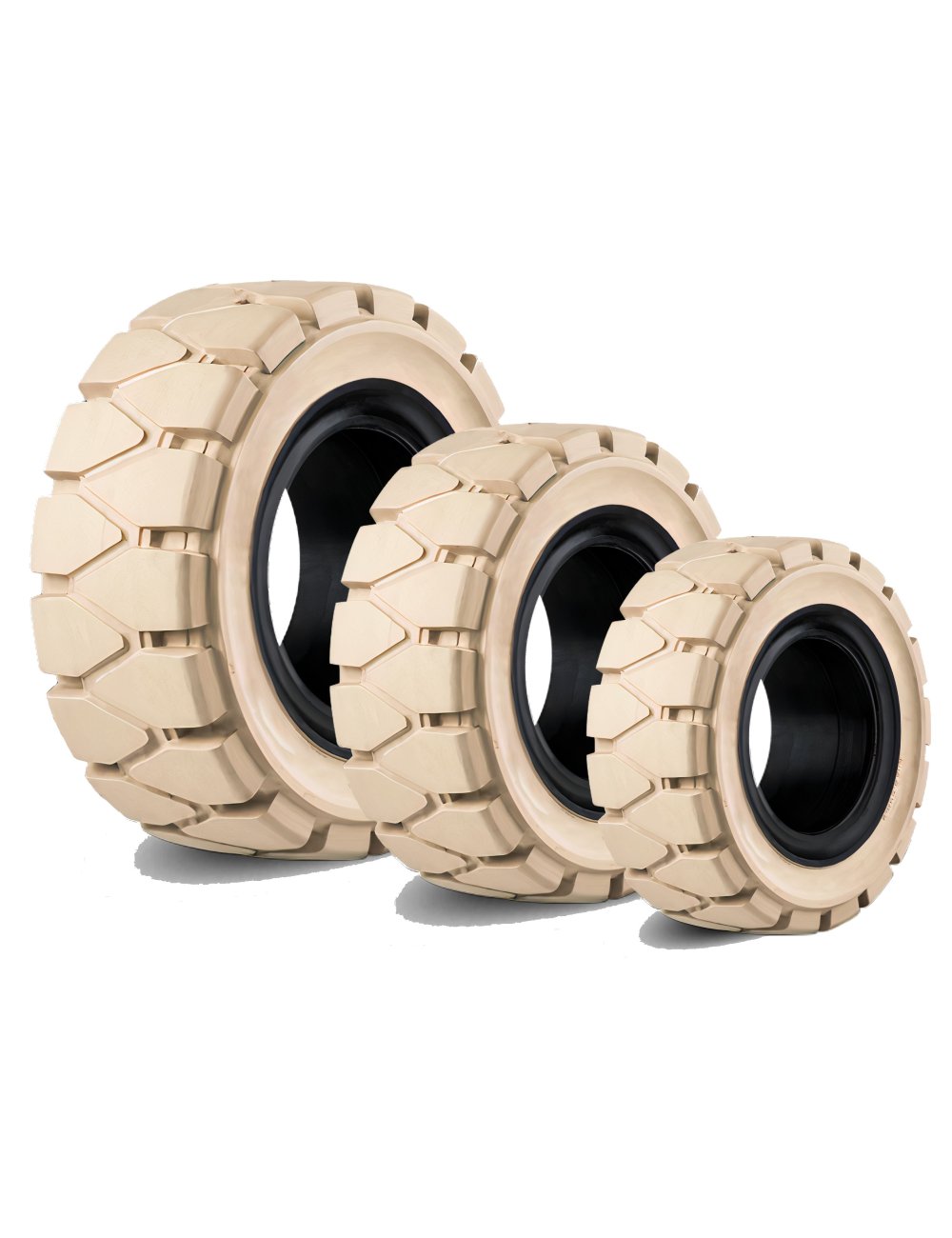 BEYAZ DOLGU FORKLİFT LASTİĞİ 140*55-9